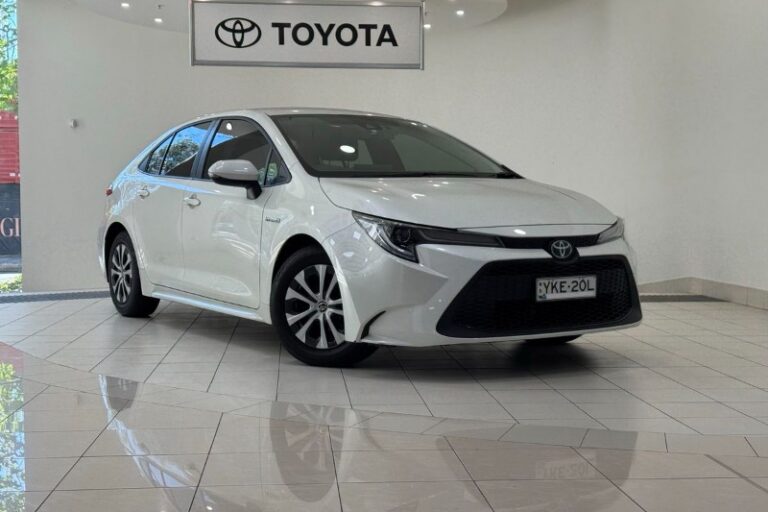 2020 Toyota Corolla SX Hybrid ZWE211R $28,888