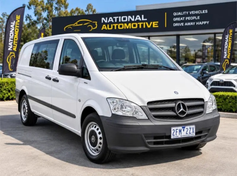 2011 Mercedes-Benz Vito 113CDI Manual $13,990 Ex Govt Charges*