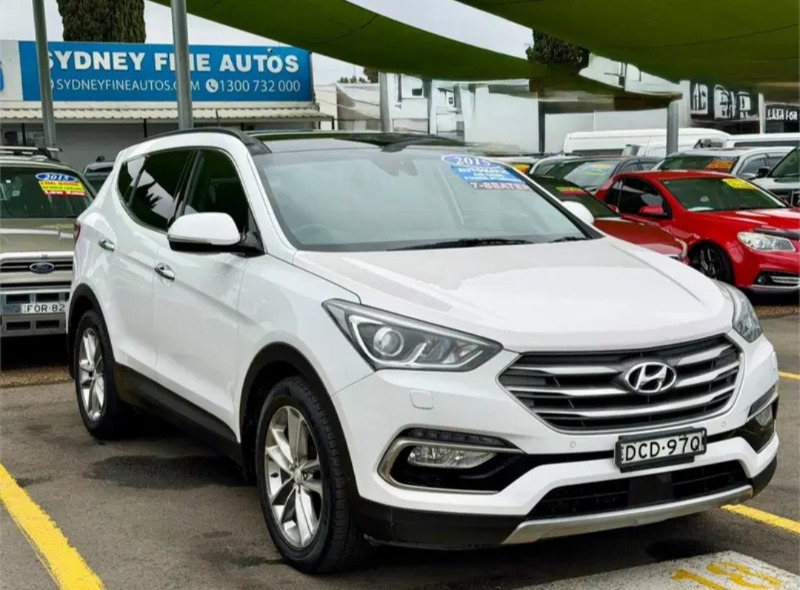 
								2015 Hyundai Santa Fe Highlander Auto 4×4 MY16 $14,995 Ex Govt Charges* full									