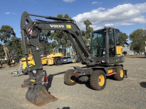 2021 VOLVO EW60E WHEEL EXCAVATOR
