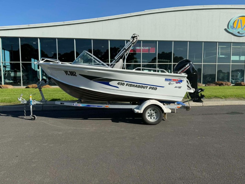
								Quintrex 430 Fishabout Pro – 2021 Model full									