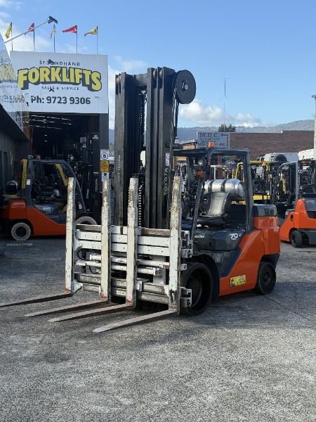 Used Toyota 7 Tonne Forklift 8FG70N