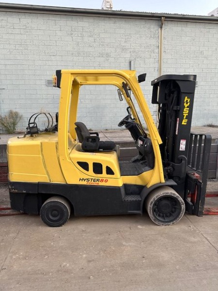 
								Used Hyster 5 Tonne LPG Forklift (Compact Model) S80FT full									