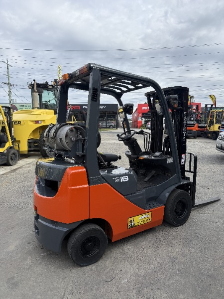 
								Used Toyota 1.8T LPG Forklift full									