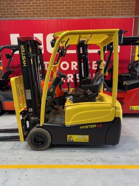 Used Hyster 1.8 Tonne Electric Container Mast Forklift