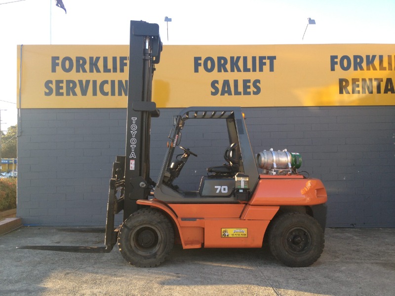 Toyota 7 Tonne LPG forklift
