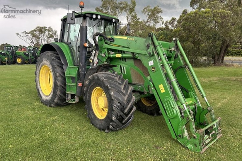 
								2018 John Deere 6195M full									