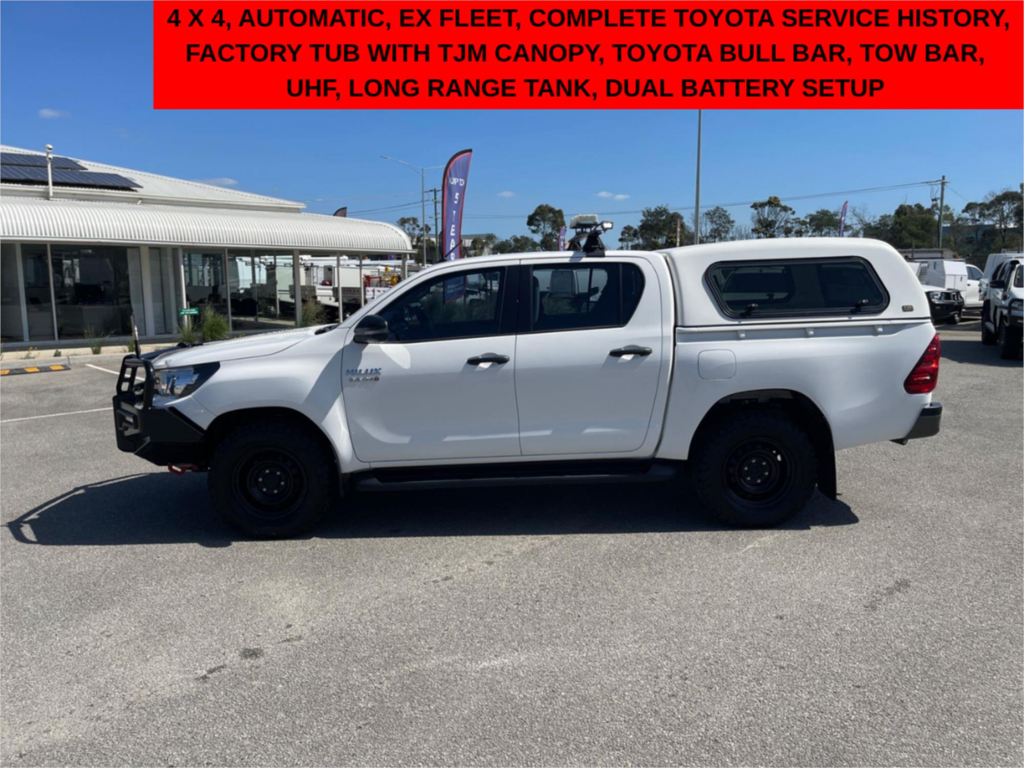 
								2018 Toyota Hilux SR full									