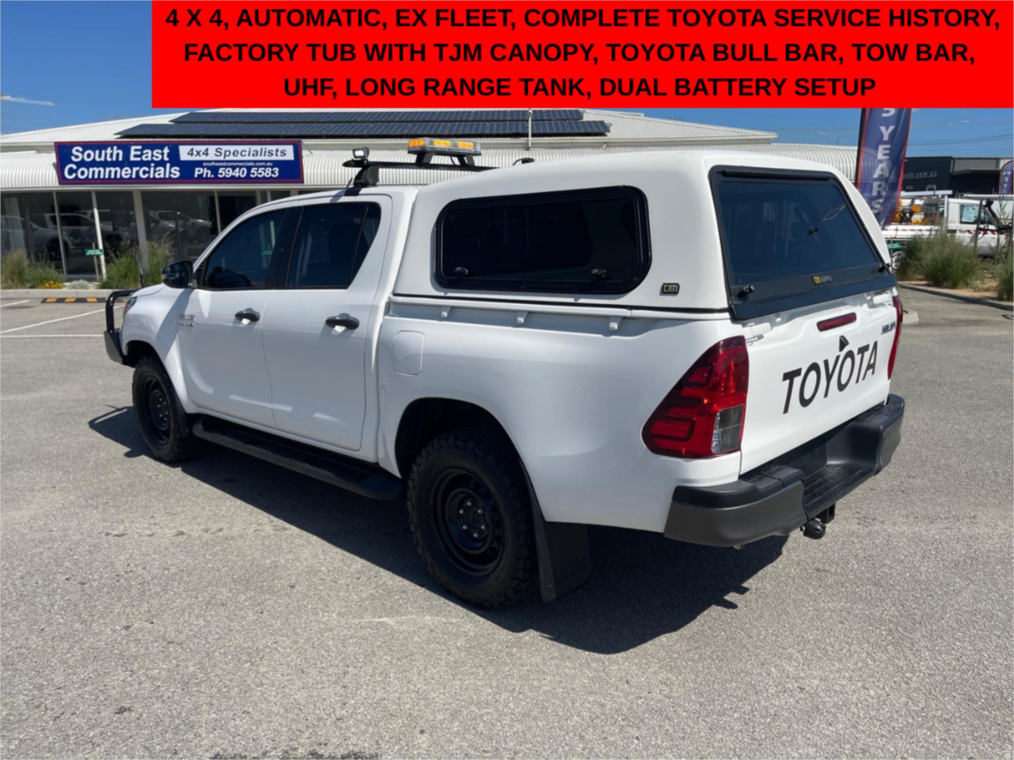 
								2018 Toyota Hilux SR full									