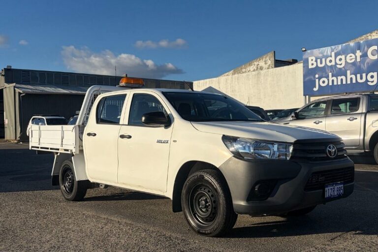 2019 Toyota Hilux Workmate TGN121R Rear Wheel Drive