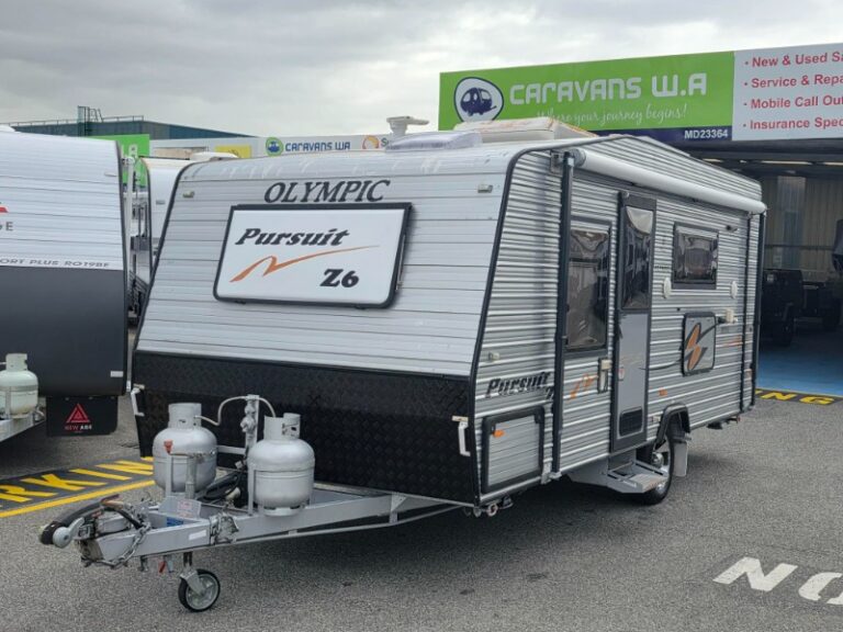 2013 OLYMPIC PURSUIT Z6 SINGLE AXLE SEMI OFF-ROAD CARAVAN