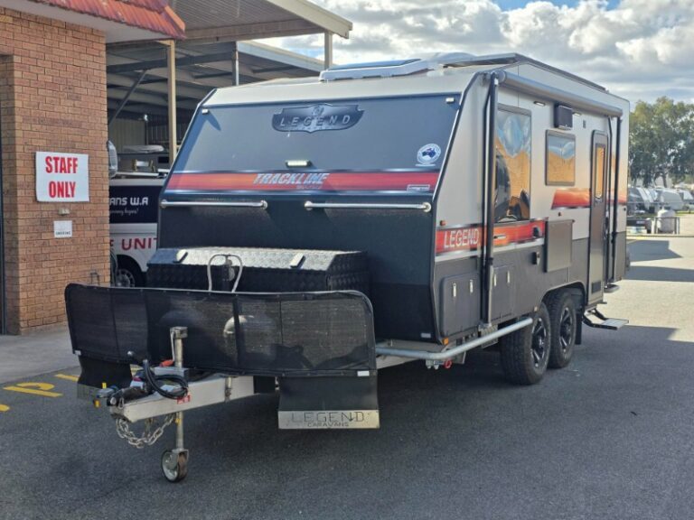 2021 LEGEND TRACKLINE 18’6 FT OFF-ROAD CARAVAN WITH EXTERNAL KITCHEN