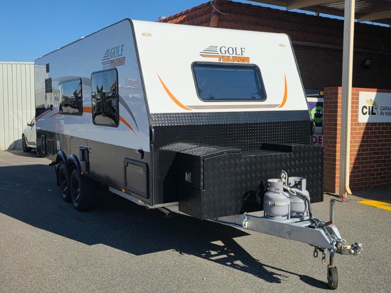 
								2022 GOLF TOURER 607HT 20FT OFF-ROAD CARAVAN – 48V SYSTEM full									
