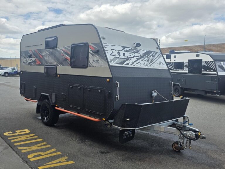 2022 MDC XT16HR OFF-ROAD HYBRID FAMILY 2 x BUNK CARAVAN WITH ELECTRIC AWNING – 15th ANNIVERSARY