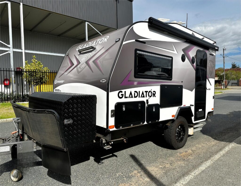 2023 Crusader CRV Gladiator Caravan 12 Footer