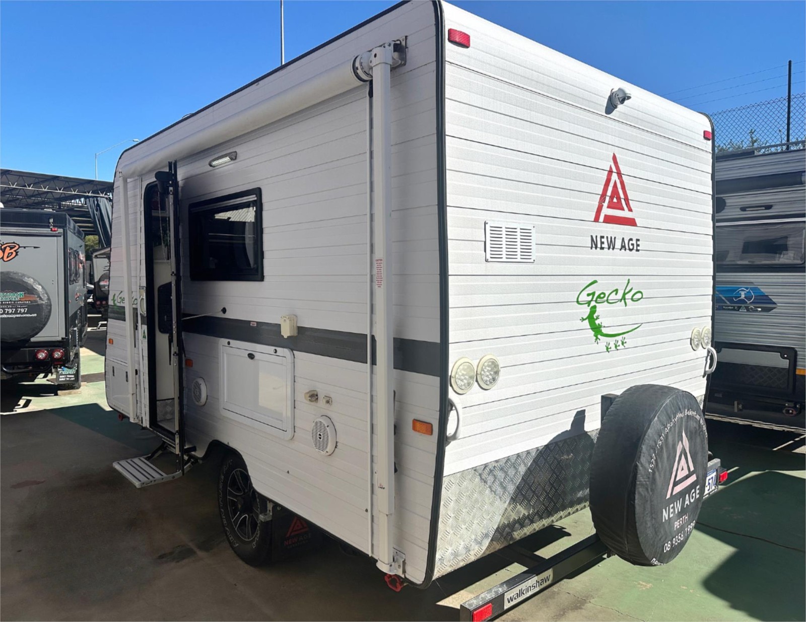 
								2021 New Age Gecko Caravan 14 Foot full									
