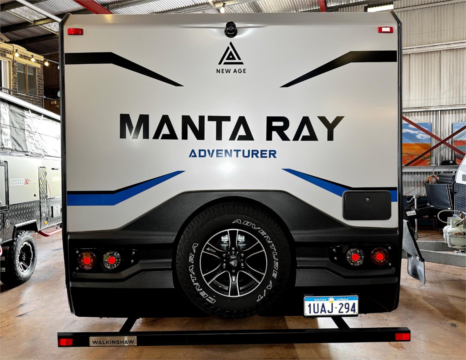
								2024 New Age Manta Ray Adventurer Caravan MR18ER ADV full									
