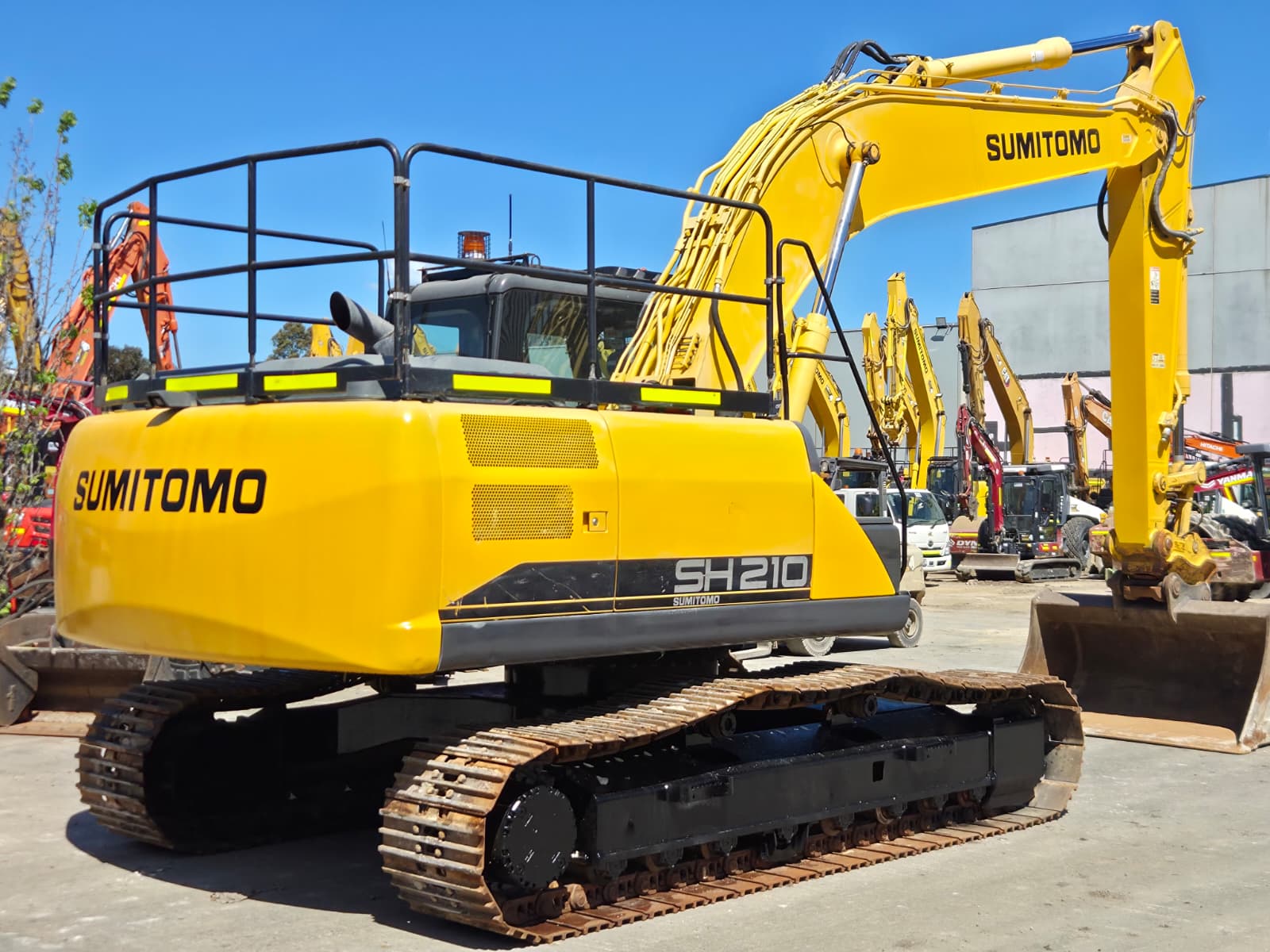 
								2021 Sumitomo SH210LC-6 21T Excavator full									
