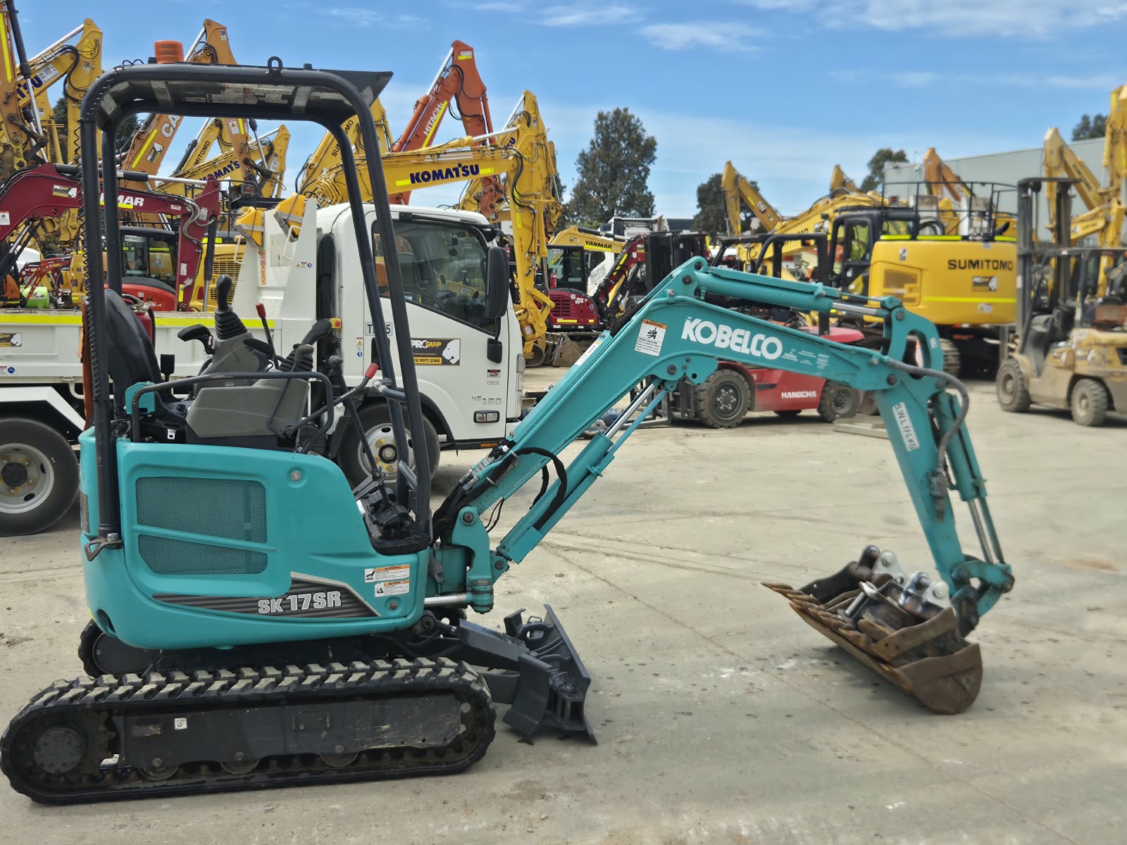 
								2022 Kobelco SK17SR-6 1.7T Excavator full									