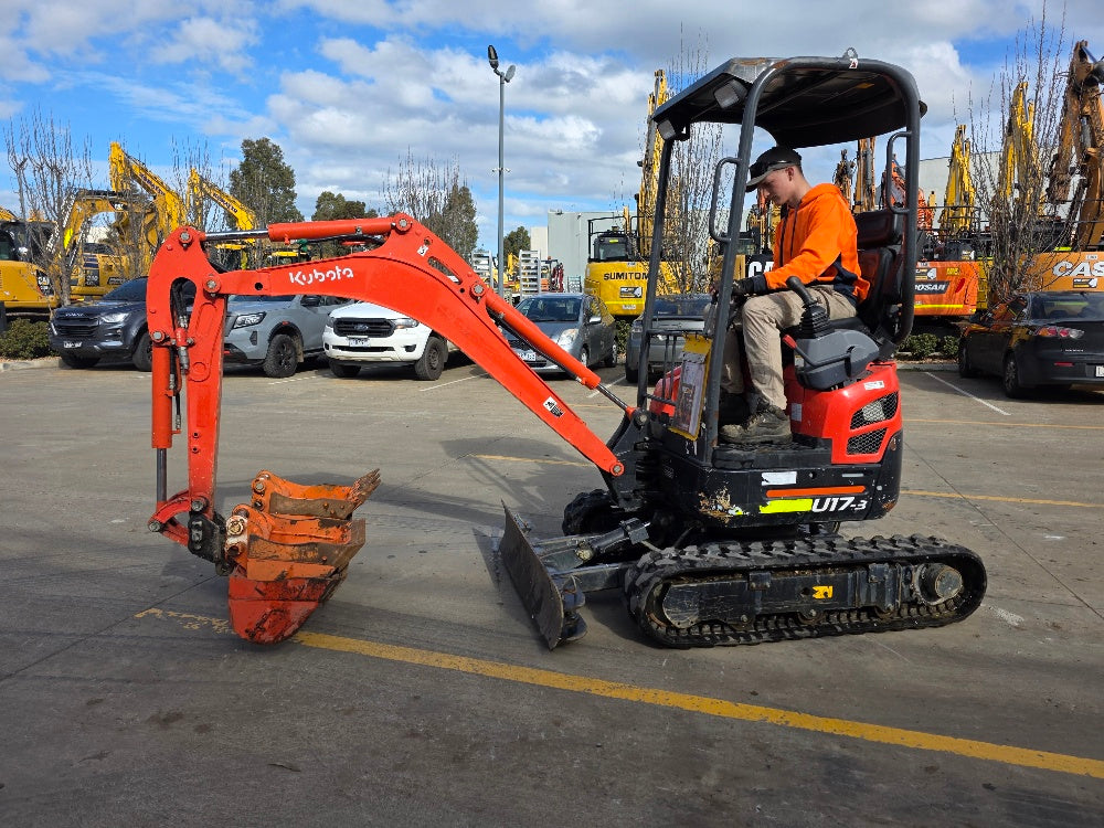 
								2023 Kubota U17-3 1.7T Excavator full									