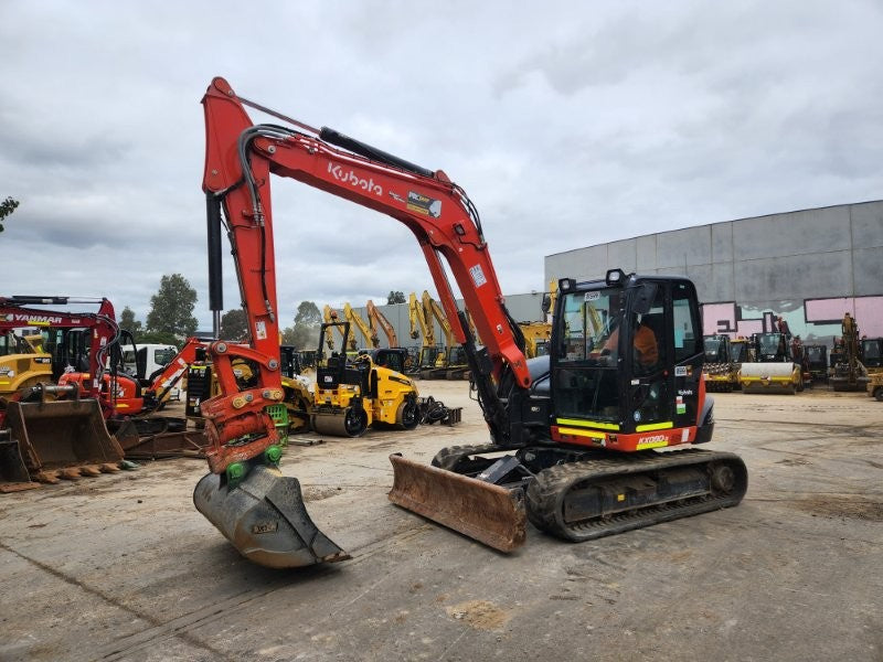 
								2023 Kubota KX080 8.4T Excavator full									