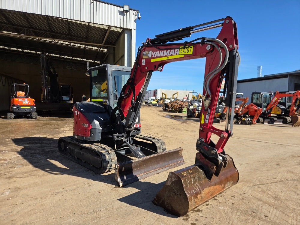 
								2022 Yanmar VIO50-6B 5T Excavator full									