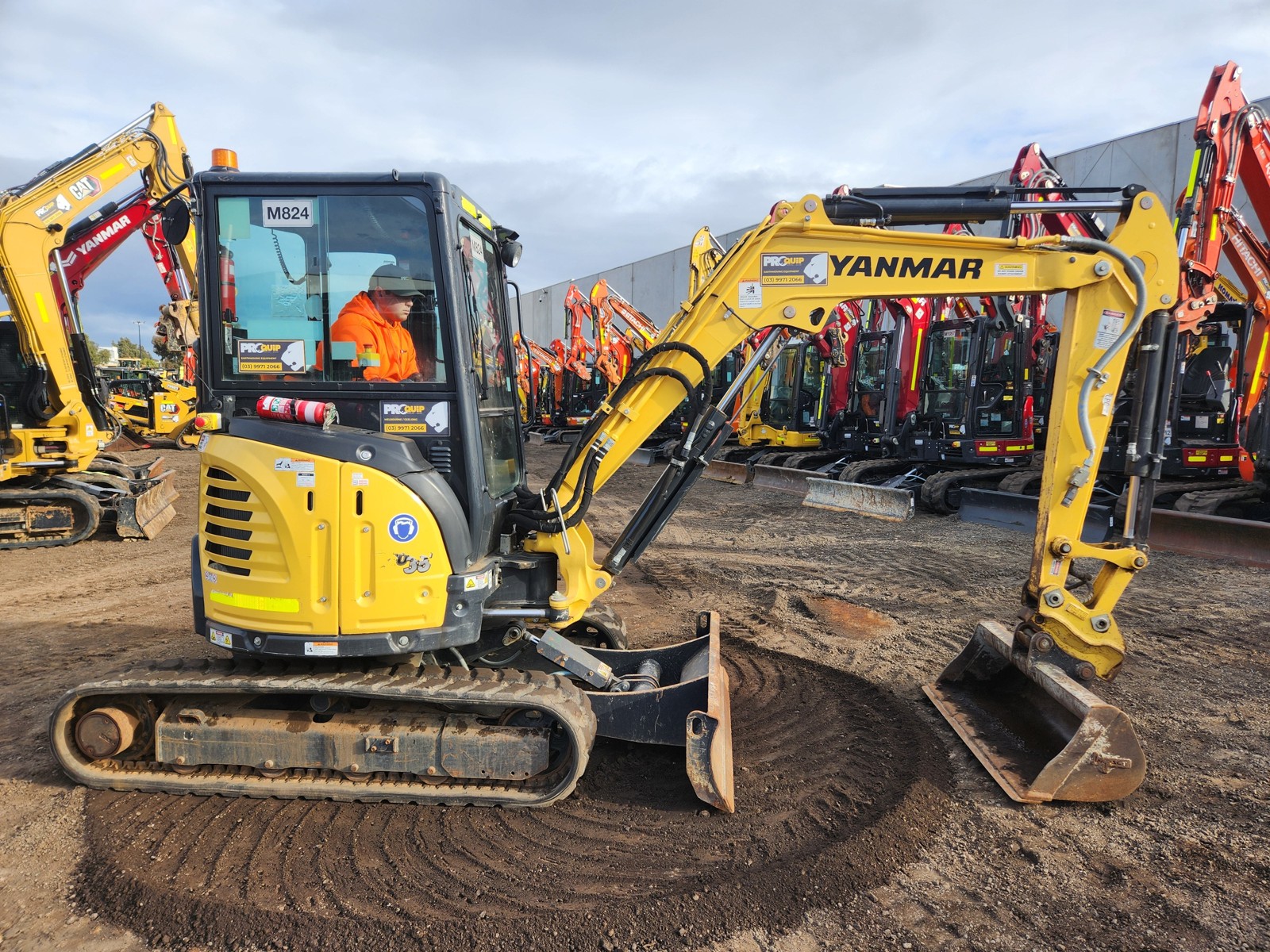 
								2021 Yanmar VIO35-6B 3.7T Excavator full									