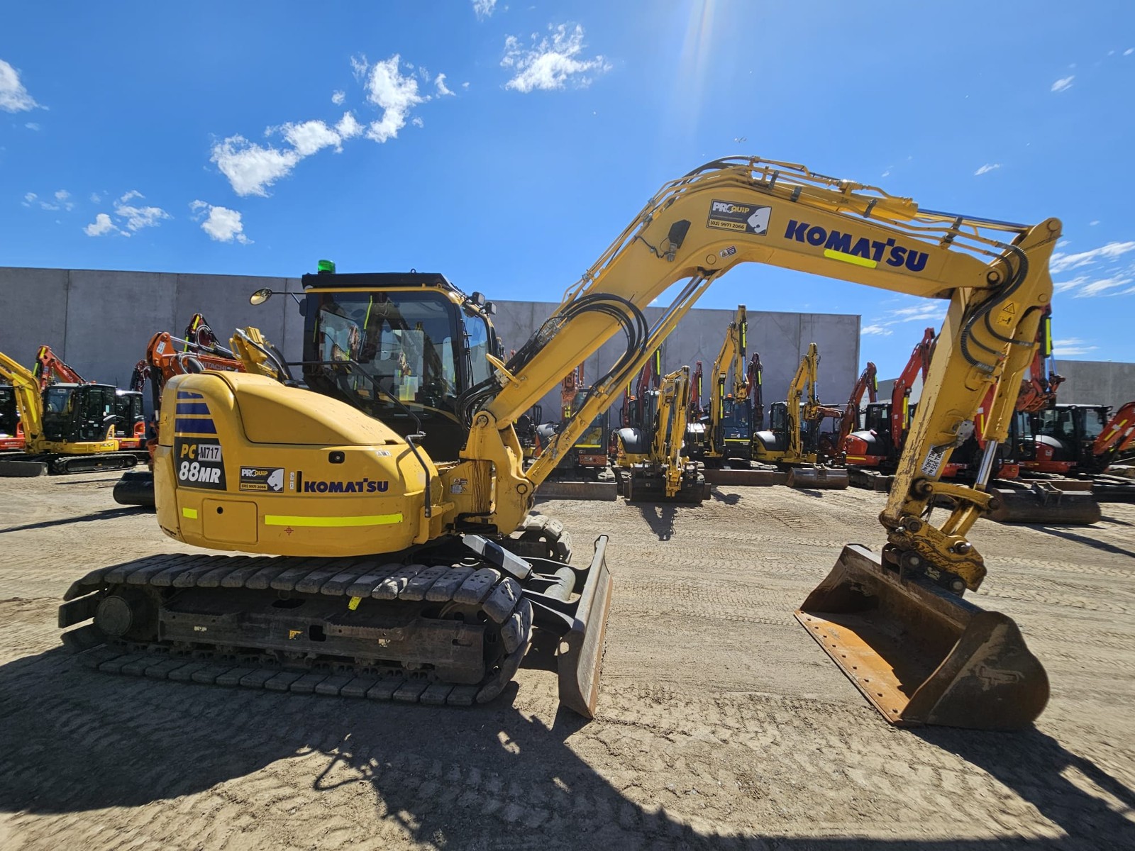 
								2021 Komatsu PC88MR-10 9T Excavator full									