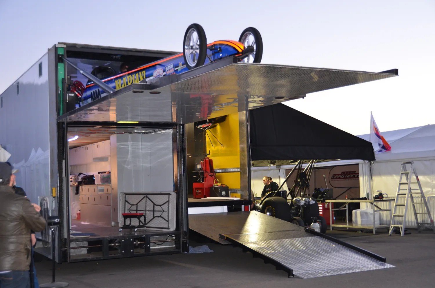 
								1978 Freighter Stacker Trailer full									