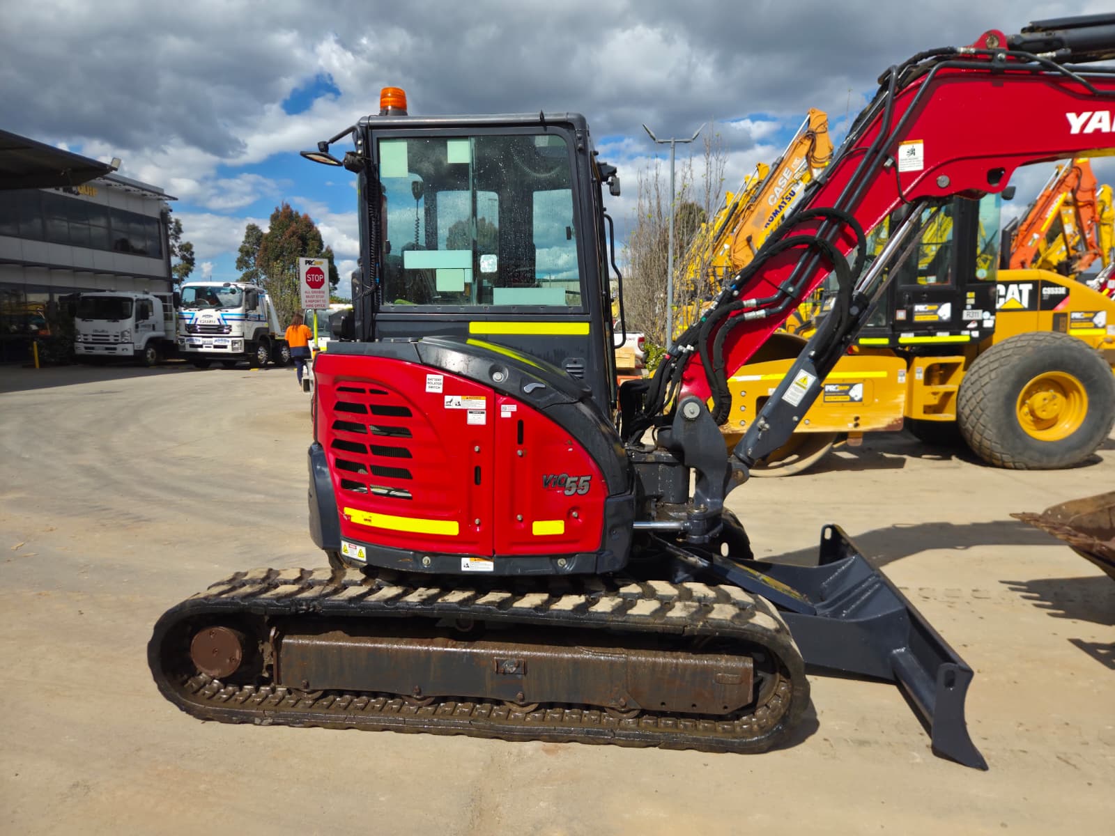 
								2022 Yanmar VIO55-6 5.6T Excavator full									