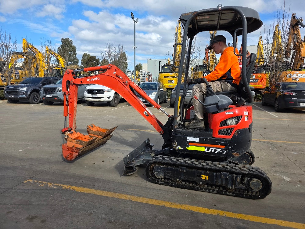 
								2023 Kubota U17-3 1.7T Excavator full									