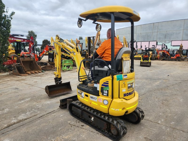 
								2022 Komatsu PC18MR-3 1.9T Mini Excavator full									