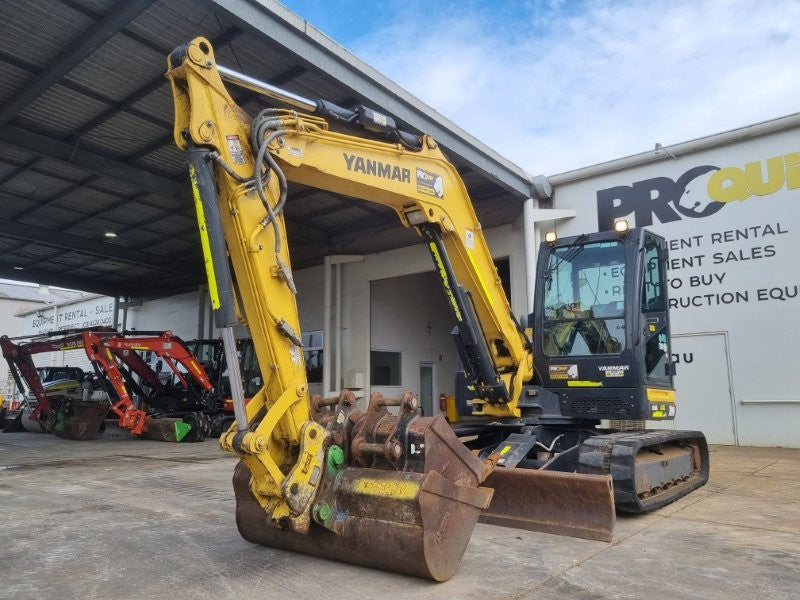 
								2022 Yanmar VIO80-1 8T Excavator full									