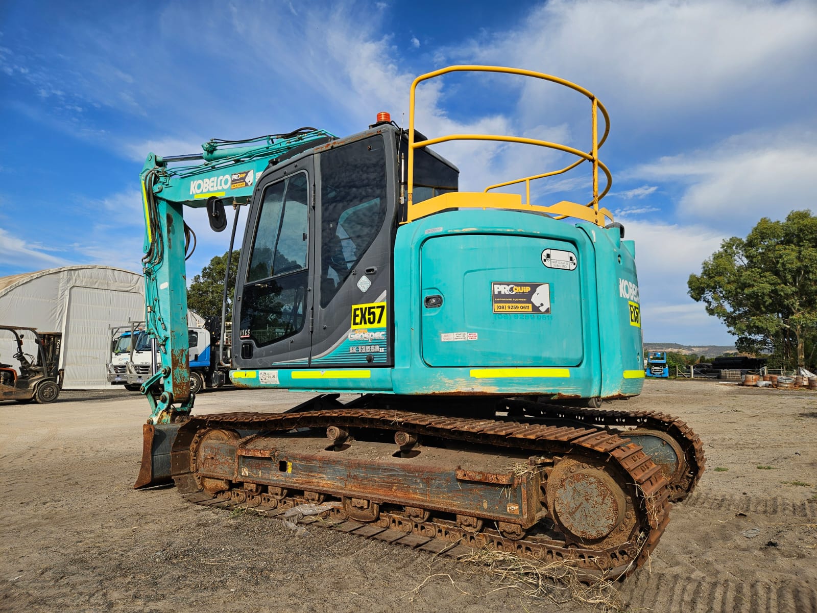 
								2018 Kobelco SK135SR LC 15T Excavator full									
