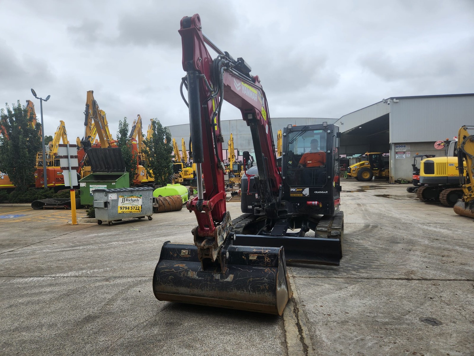 
								2022 Yanmar VIO80-1 8T Excavator full									