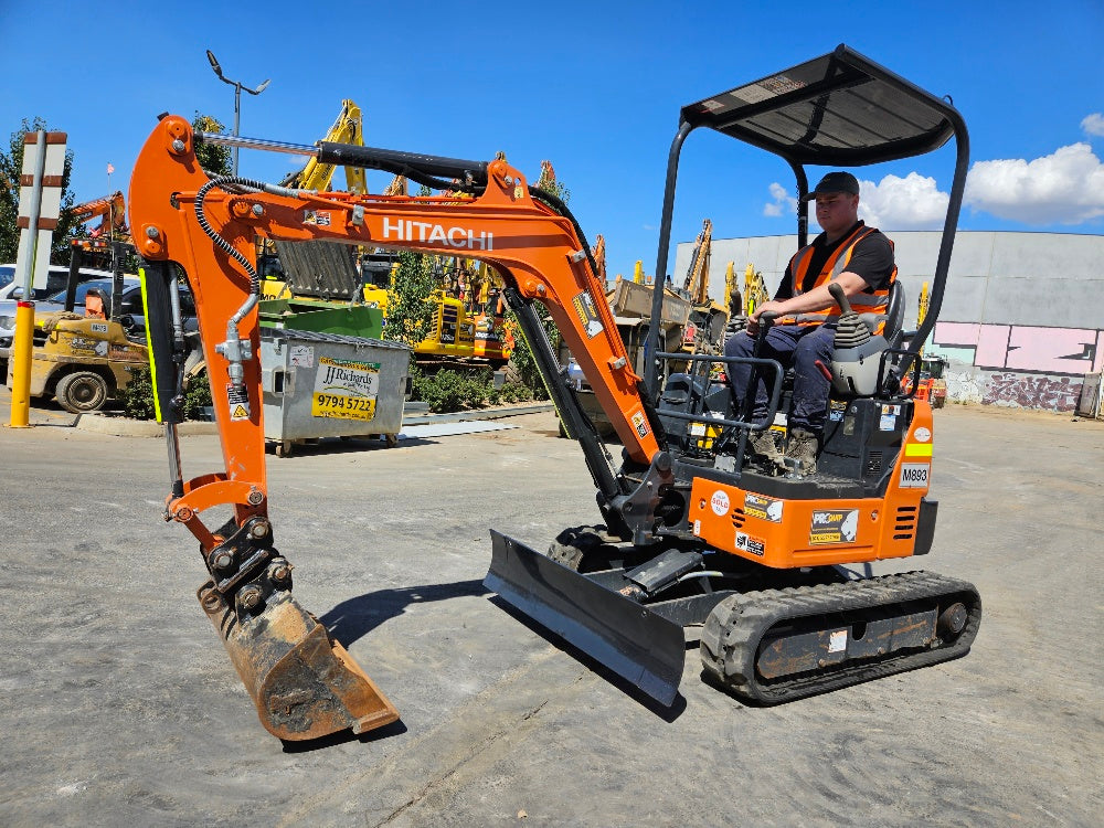 
								2021 Hitachi ZX17U-5 1.9T Excavator full									