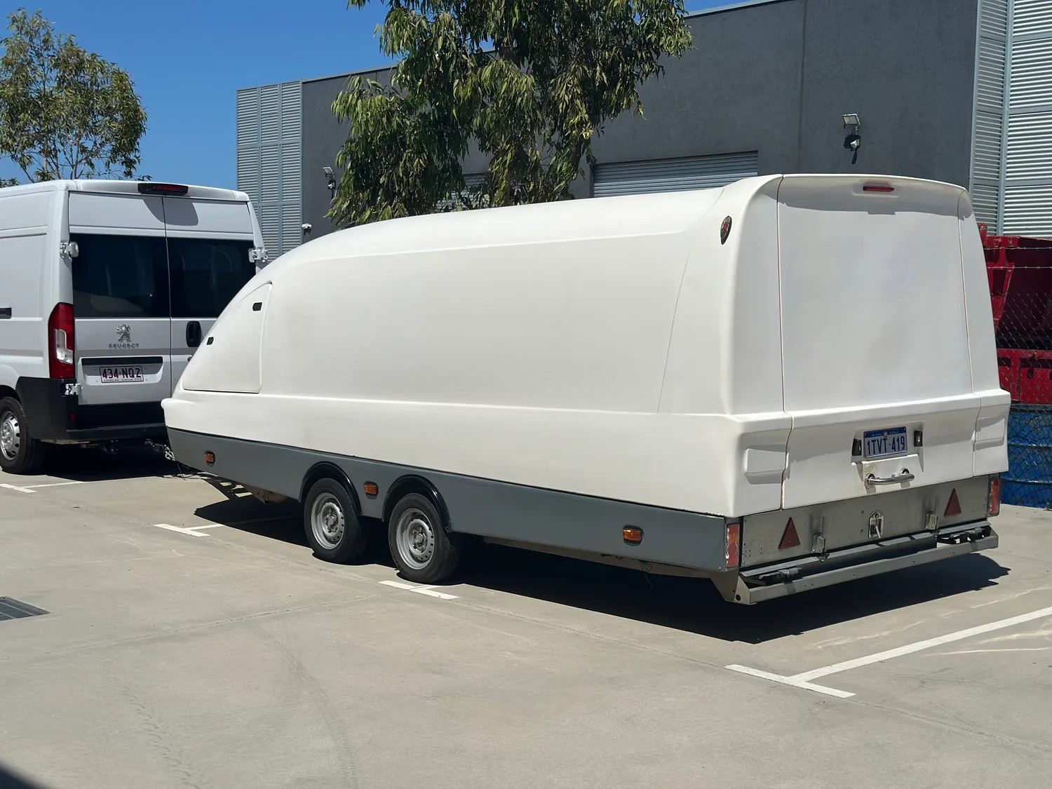 
								2017 Woodford Enclosed Trailer full									