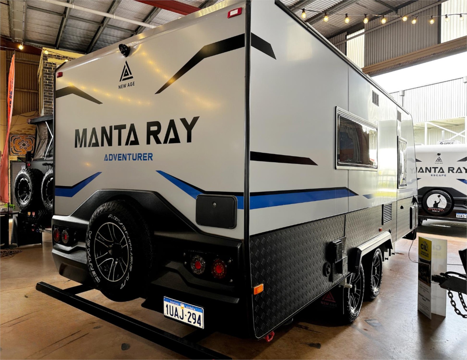 
								2024 New Age Manta Ray Adventurer Caravan MR18ER ADV full									