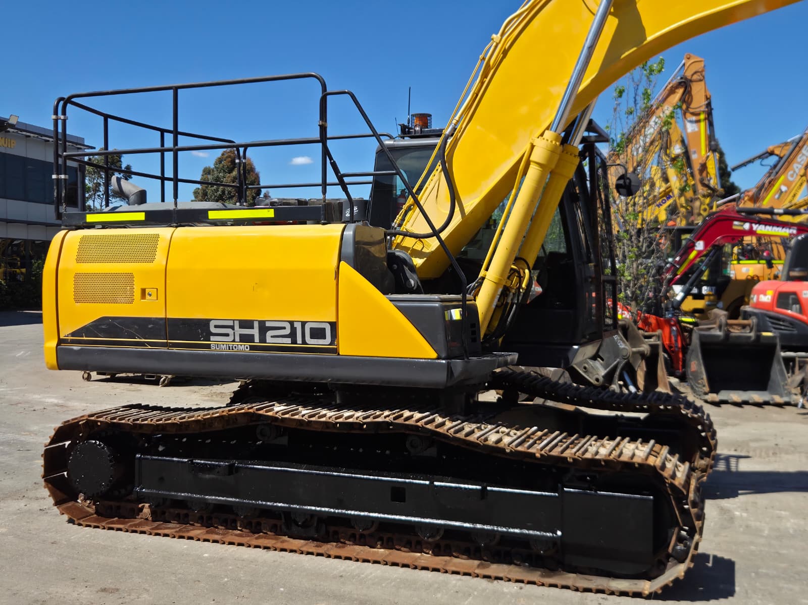 
								2021 Sumitomo SH210LC-6 21T Excavator full									