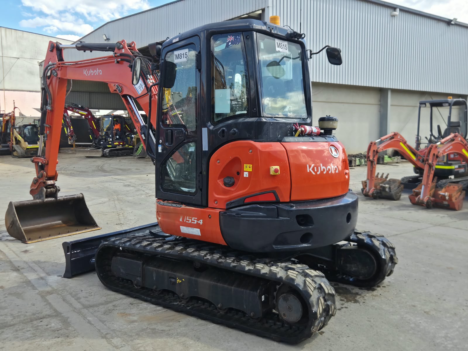 
								2022 Kubota U55-4 5.5T Excavator full									
