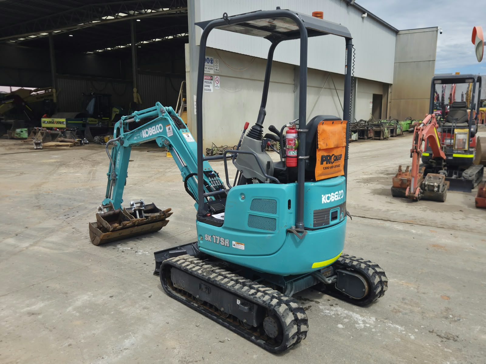 
								2022 Kobelco SK17SR-6 1.7T Excavator full									