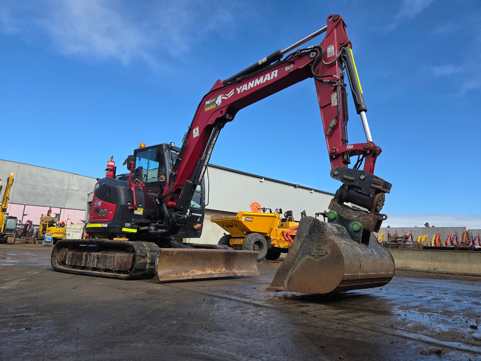 
								2023 Yanmar VIO80-1 8T Excavator full									