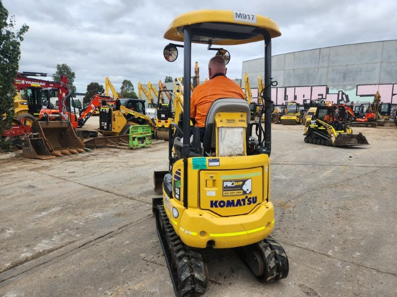 
								2022 Komatsu PC18MR-3 1.9T Mini Excavator full									