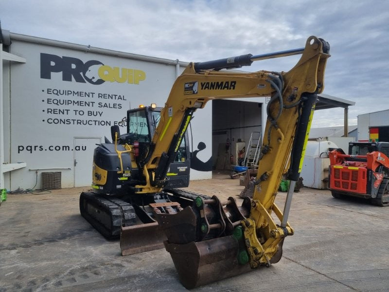 
								2022 Yanmar VIO80-1 8T Excavator full									
