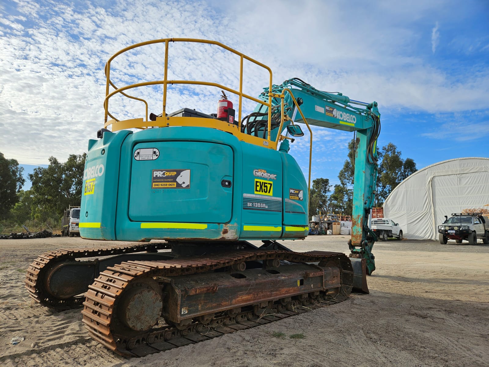 
								2018 Kobelco SK135SR LC 15T Excavator full									