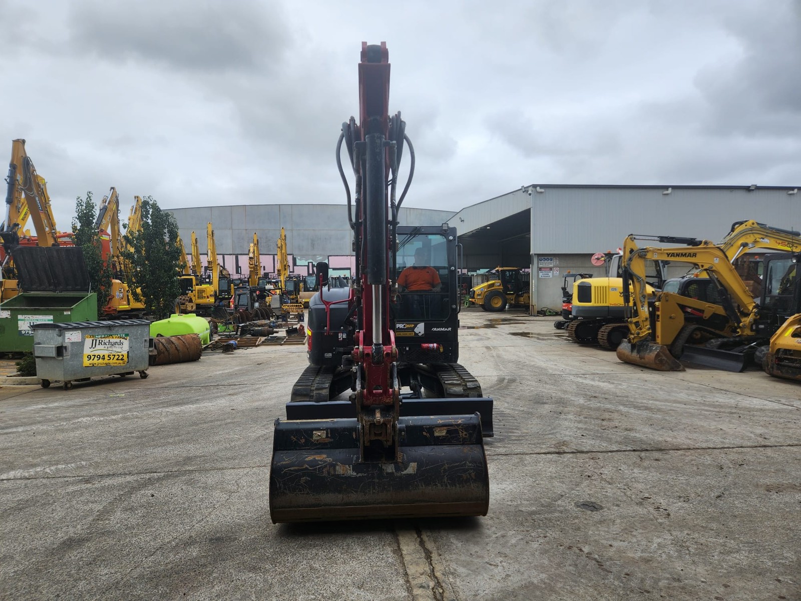 
								2022 Yanmar VIO80-1 8T Excavator full									