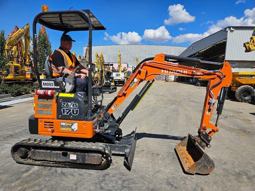
								2021 Hitachi ZX17U-5 1.9T Excavator full									