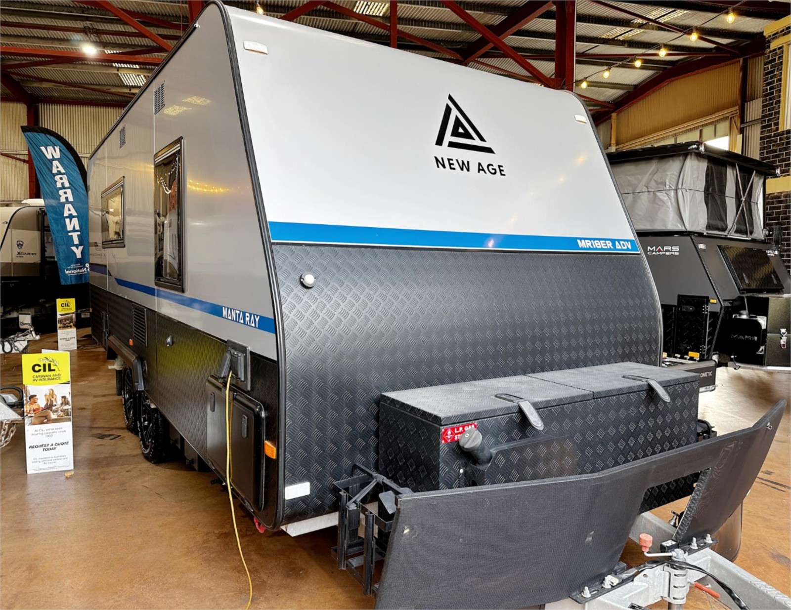 
								2024 New Age Manta Ray Adventurer Caravan MR18ER ADV full									