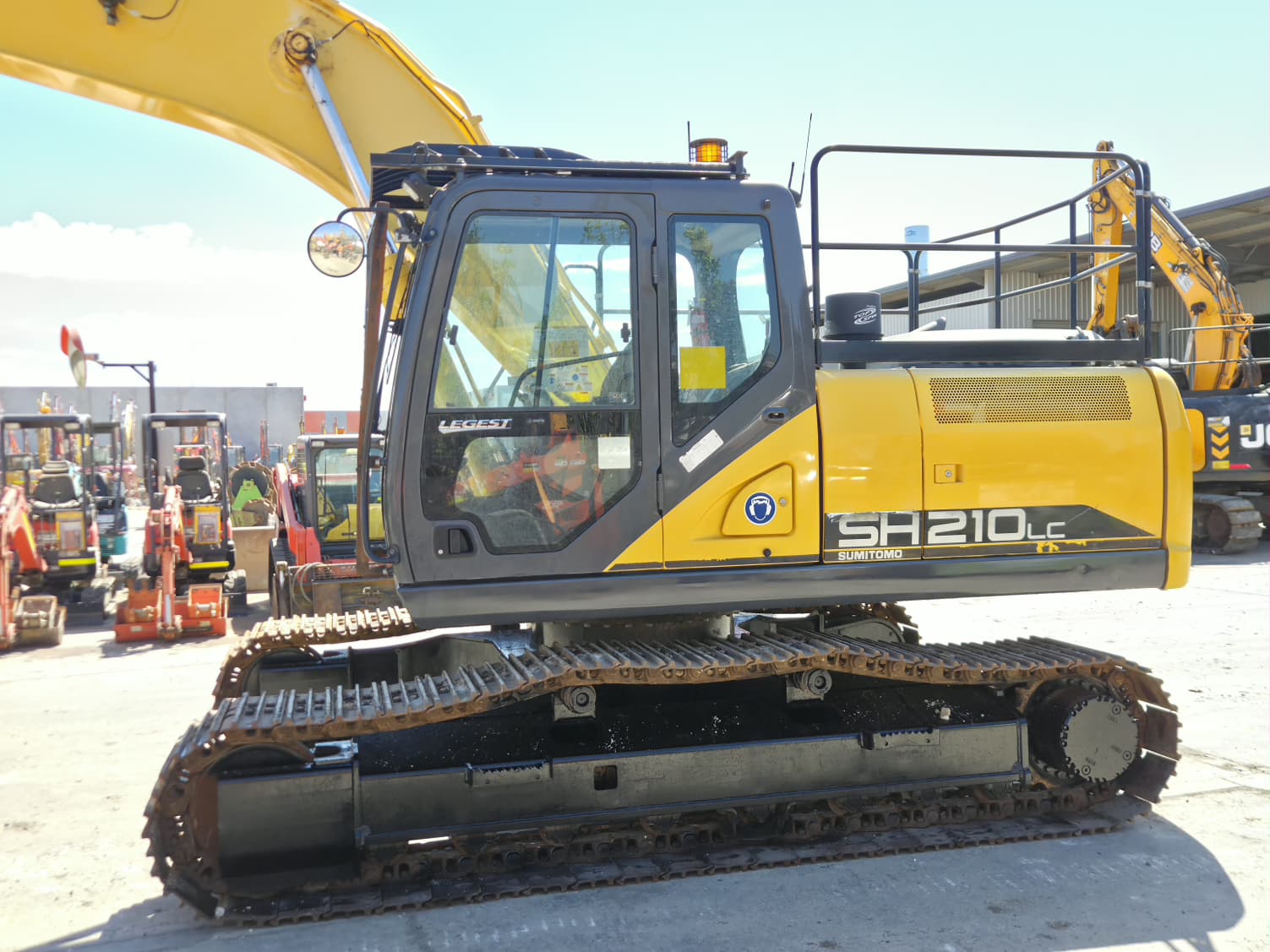 
								2021 Sumitomo SH210LC-6 21T Excavator full									