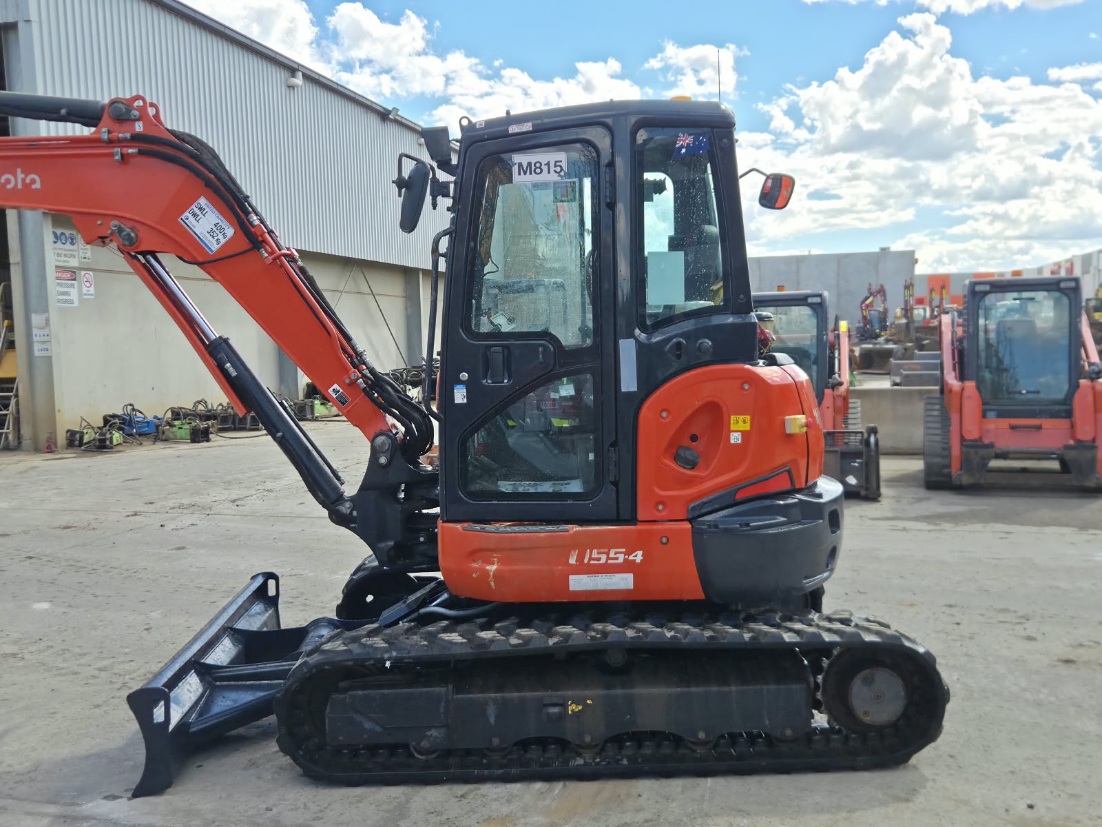 
								2022 Kubota U55-4 5.5T Excavator full									